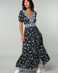 The Eliana Floral Embroidered Maxi Dress