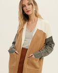 The Frida Multi Colorblock Cardigan