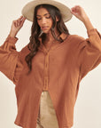 The Kendall Self-tie Front Shirt