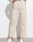The Sana Corduroy Drawstring Pants