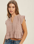 The Anaise Ruffled Blouse