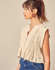 The Anaise Ruffled Blouse
