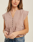 The Anaise Ruffled Blouse