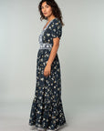 The Eliana Floral Embroidered Maxi Dress