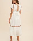 The Julia Geometric Embroidered Dress