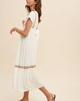 The Julia Geometric Embroidered Dress