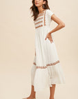 The Julia Geometric Embroidered Dress