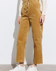 The Sana Corduroy Drawstring Pants