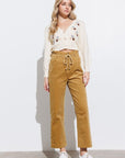 The Sana Corduroy Drawstring Pants