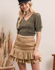The Vivian Puff Sleeve Top