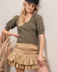 The Vivian Puff Sleeve Top