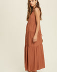The Saya Button Down Maxi Dress