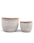 The Sonora Etched Candle - Tobacco + Patchouli