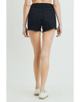 The Weekend Black Jean Shorts by Just Black Denim