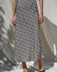 The Miranda Satin Maxi Skirt