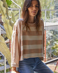 The Ava Boxy Knit Sweater