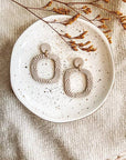 The Abi Textured Clay Earrings by Taylor'd to All