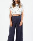 The Dakota Floral Ruffle Sleeve Top