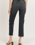 The Vicki High Rise Straight Jeans