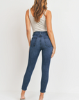 The Sara High Rise Cropped Skinny Jeans by Just Black Denim