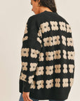 The Adore Her Floral Knit Cardigan