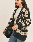 The Adore Her Floral Knit Cardigan