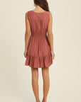 The Adri Smocked Mini Dress