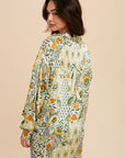 The Alora Floral Button Up Shirt