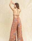 The Amara Floral Halter Jumpsuit
