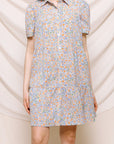 The Audrey Tiered Mini Dress