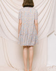 The Audrey Tiered Mini Dress