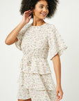 The Emiko Floral Tiered Dress