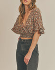 The Garden Gal Surplice Top