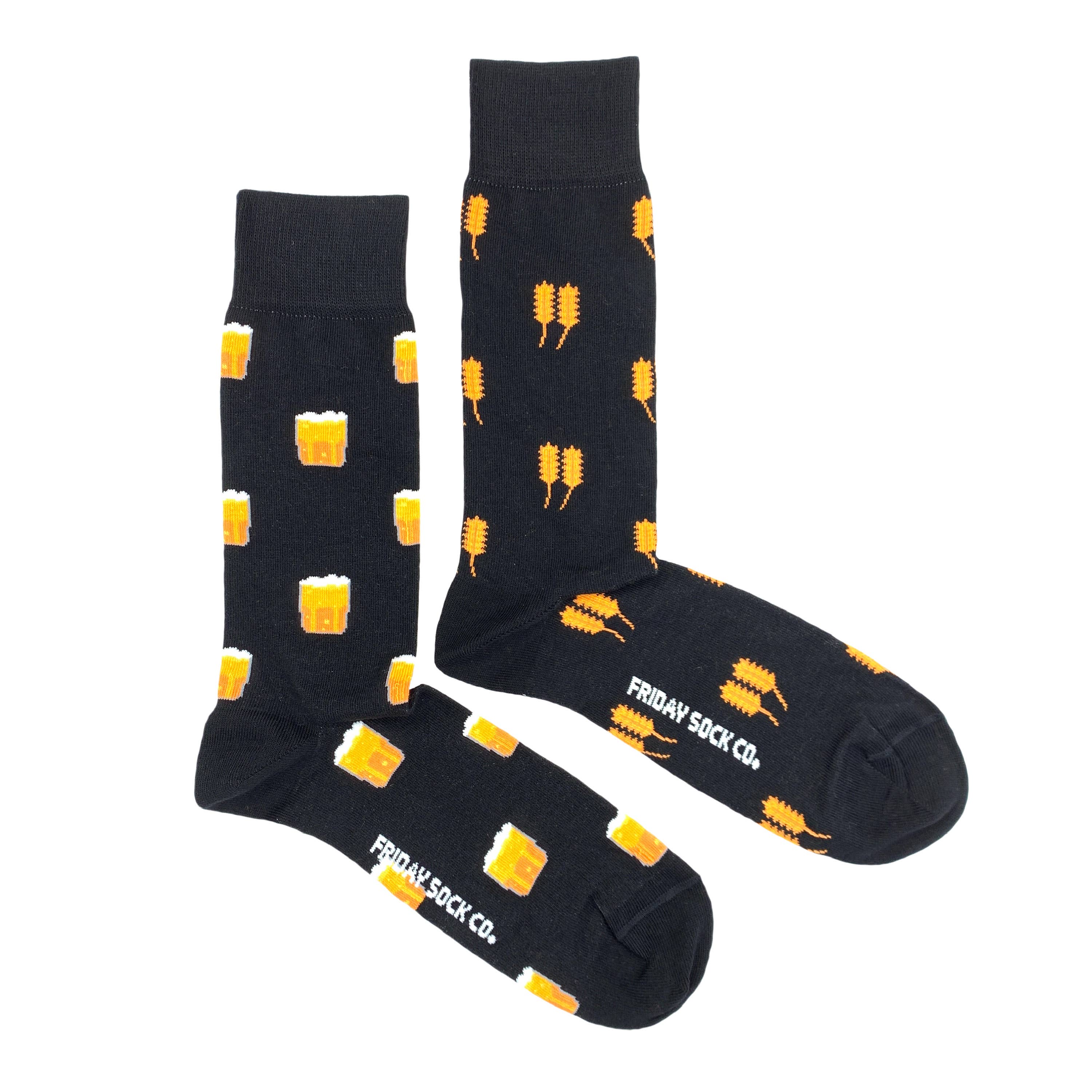 The Beer Men's Mismatch Socks by Friday Sock Co. – Thread + Seed