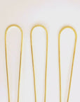 The Bend Bun Pin by Rebekah J. Designs