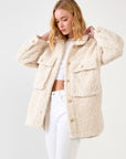 The Beverly Oversized Sherpa Jacket