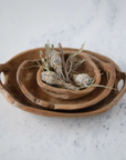 Teakwood Handle Bowl