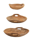 Teakwood Handle Bowl