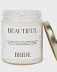 The Beautiful Bride Soy Candle by Sweet Water Decor