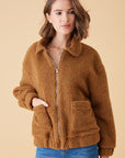 The Tori Teddy Bomber Jacket