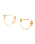 The Dina Post Chain Earrings by May Martin