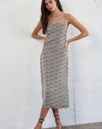 The Miranda Tie Back Midi Dress