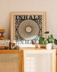 Inhale Exhale Print by Cai & Jo