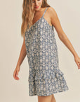 The Walk With Me Ruffled Mini Dress