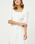 The Maxine Puff Sleeve Dress