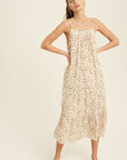 The Kia Floral Print Midi Dress