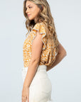 The Vera Ruffle Sleeve Top