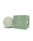 The Calm Lavender + Spearmint Avocado Oil Bath Bomb by Klei Beauty