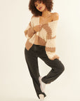 The Camryn Striped Cardigan