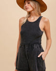 The Casey Thermal Tank Top + Shorts Set - Sold Separately